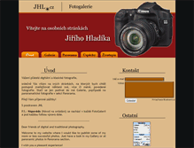 Tablet Screenshot of jhl.cz